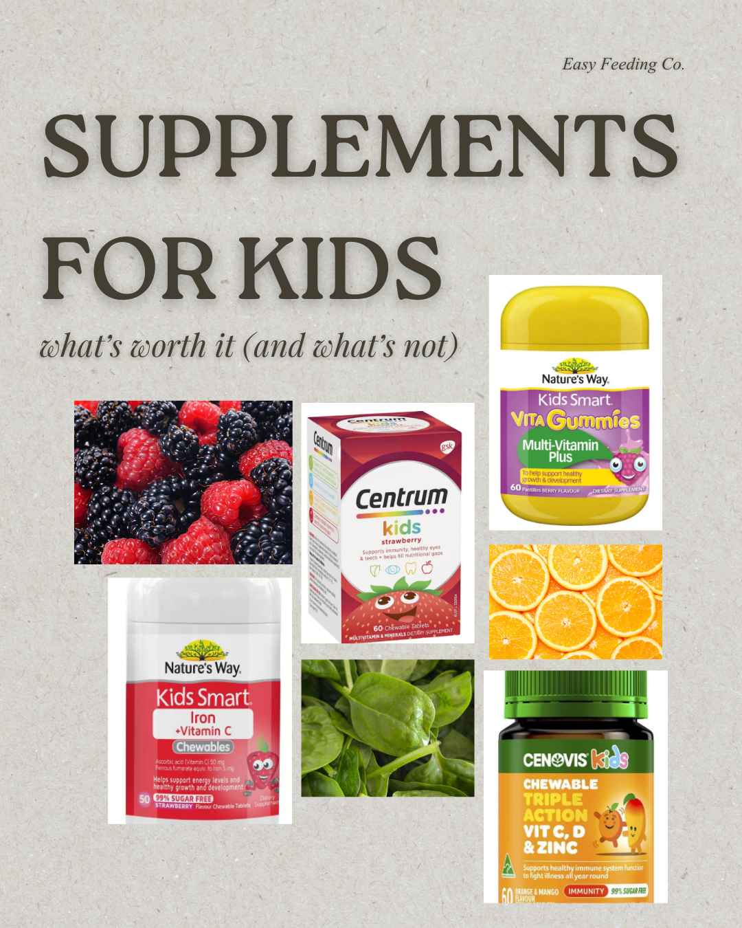 Supplements for Kids: What’s Worth It (and What’s Not)