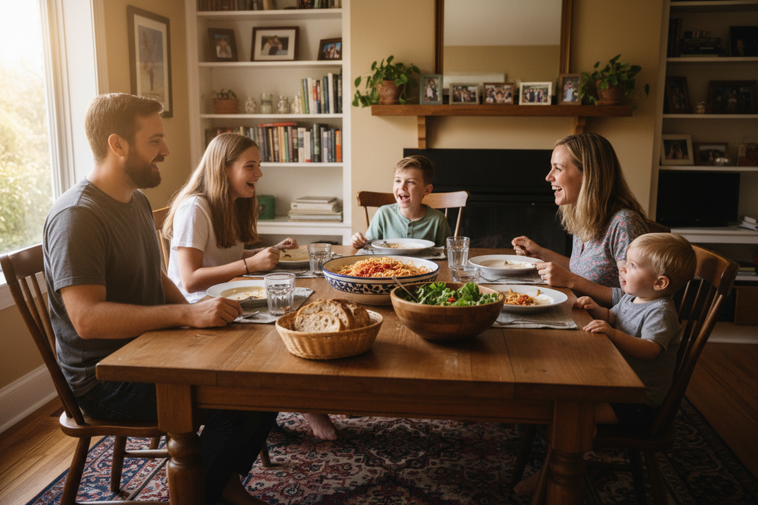 Why Family Mealtimes Matter More Than What's On the Plate