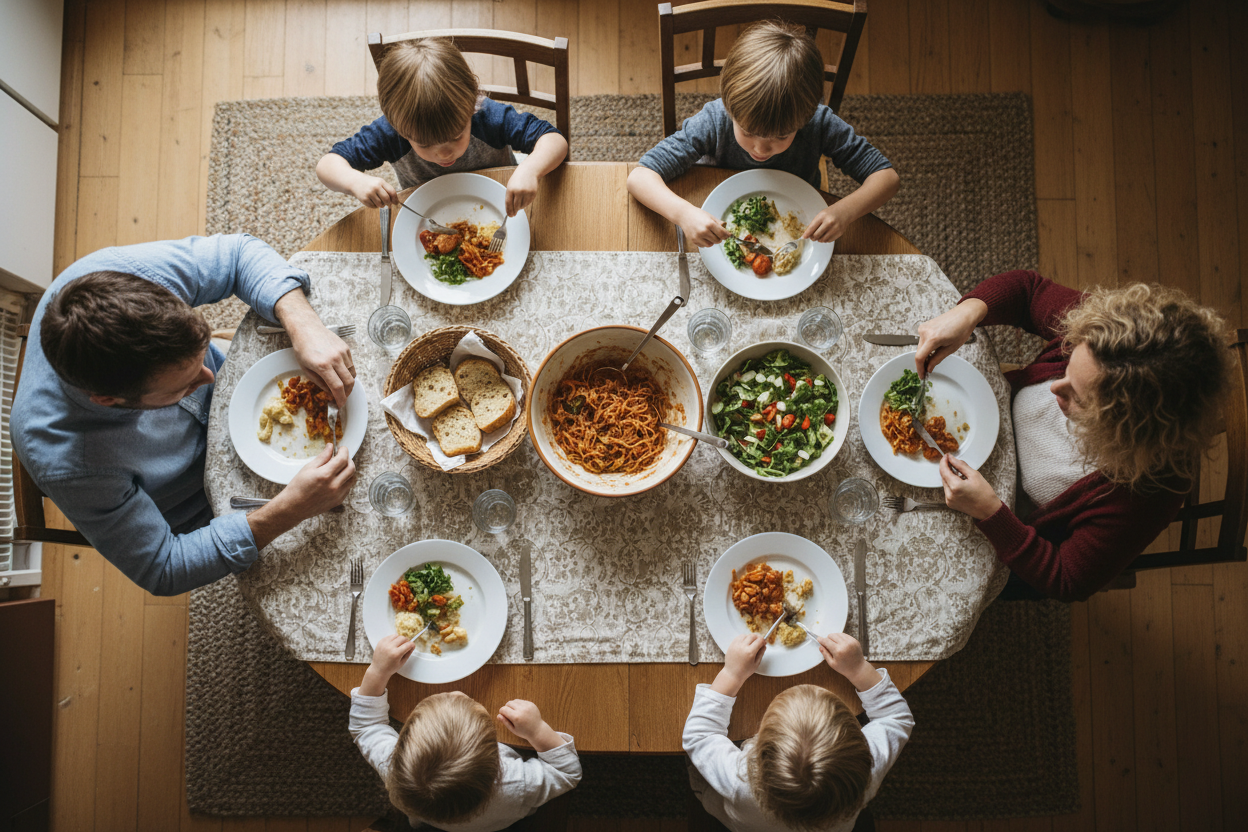 Turning a Weekly Family Meal Into Real Connection Time