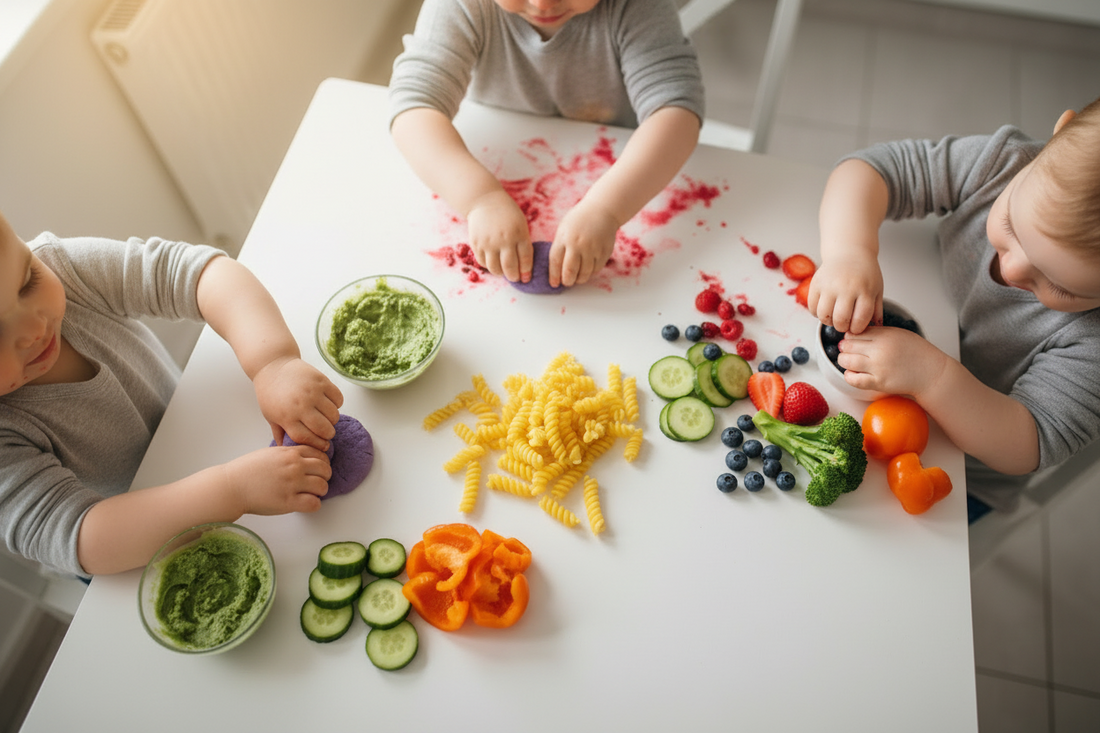 Turning Snack Time Into Sensory Play, Without the Mess