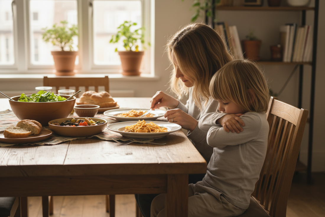 Helping Young Kids Name Their Feelings at the Table