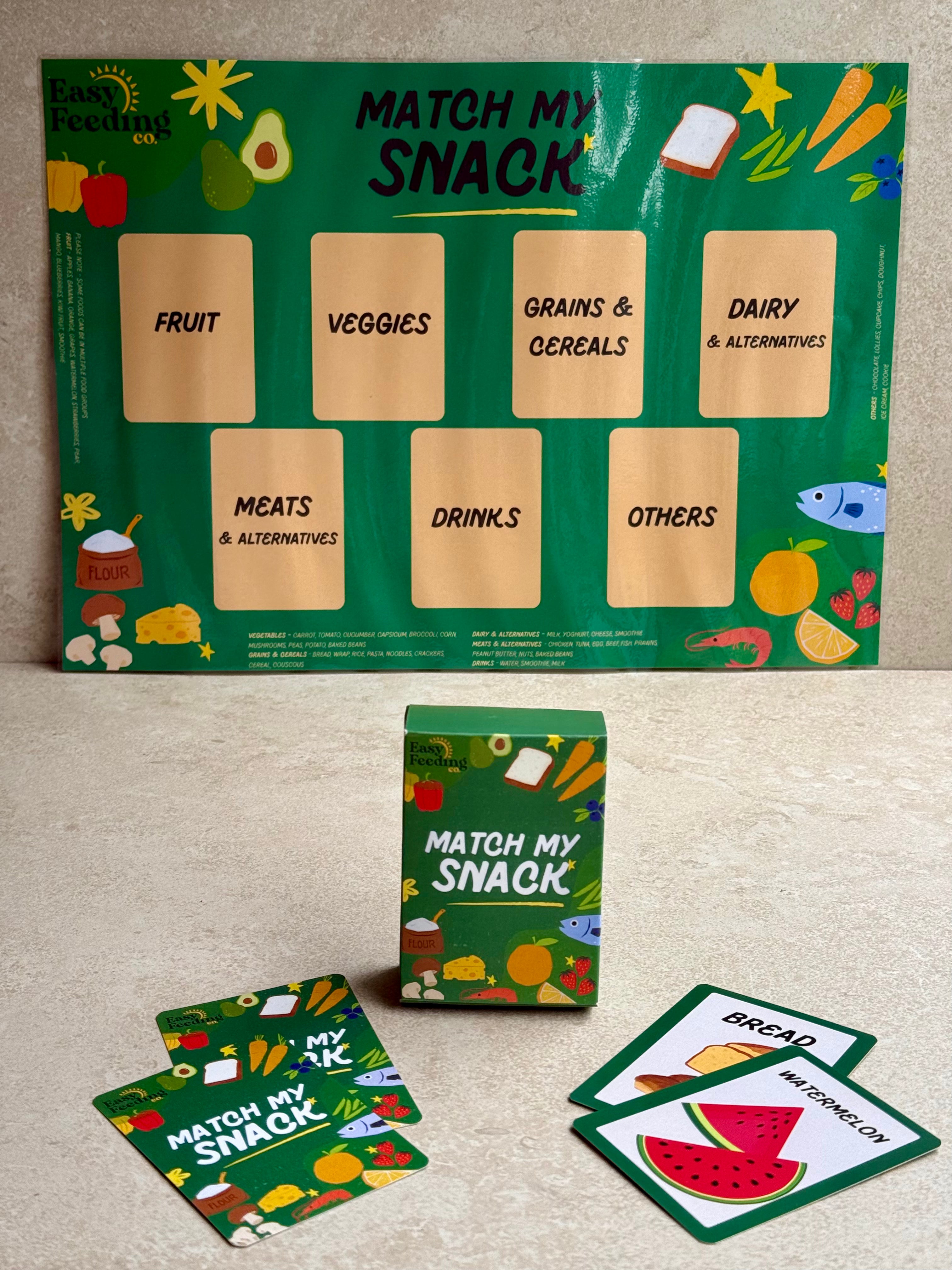 Match My Snack - Card Game