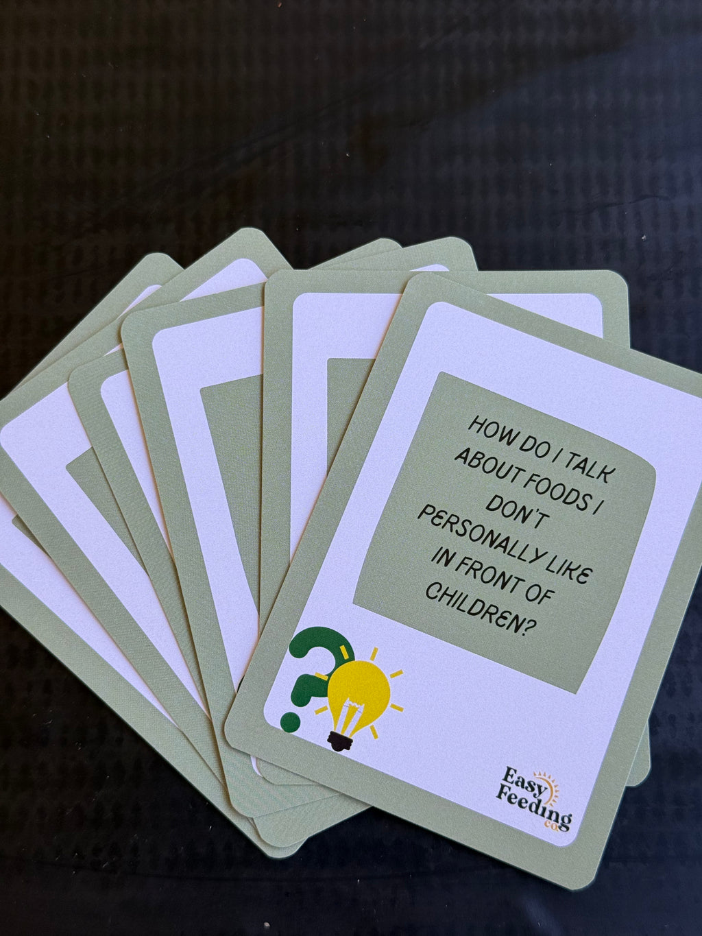 Food Talk Cards