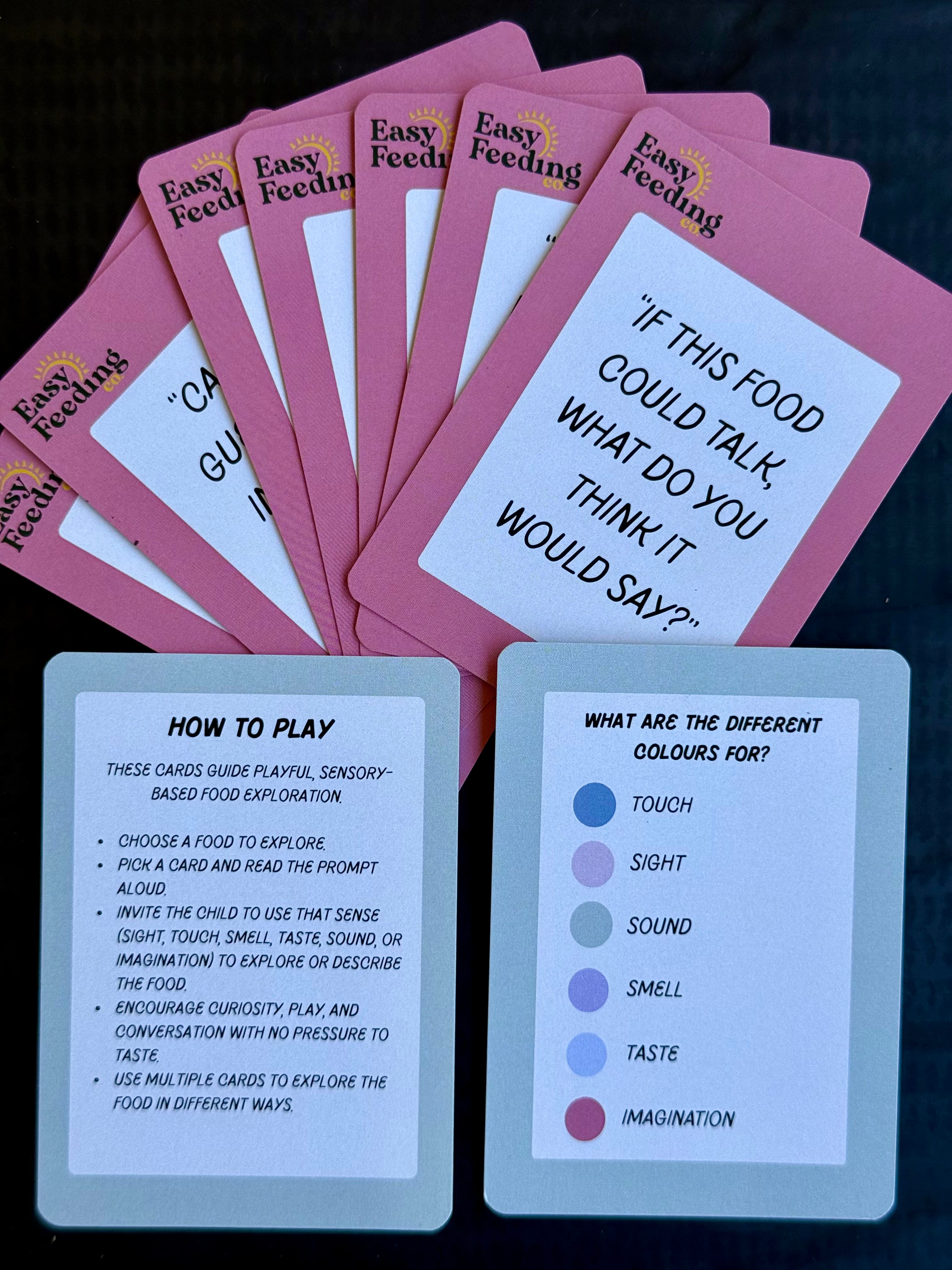Eat, Talk, Explore - Game Cards