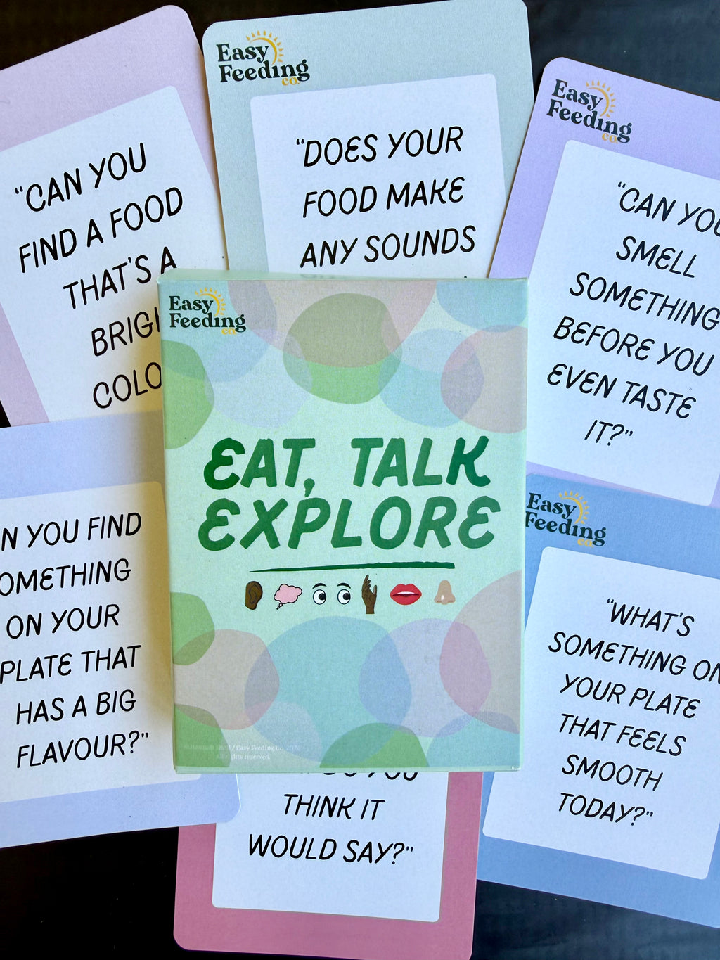 Eat, Talk, Explore - Game Cards