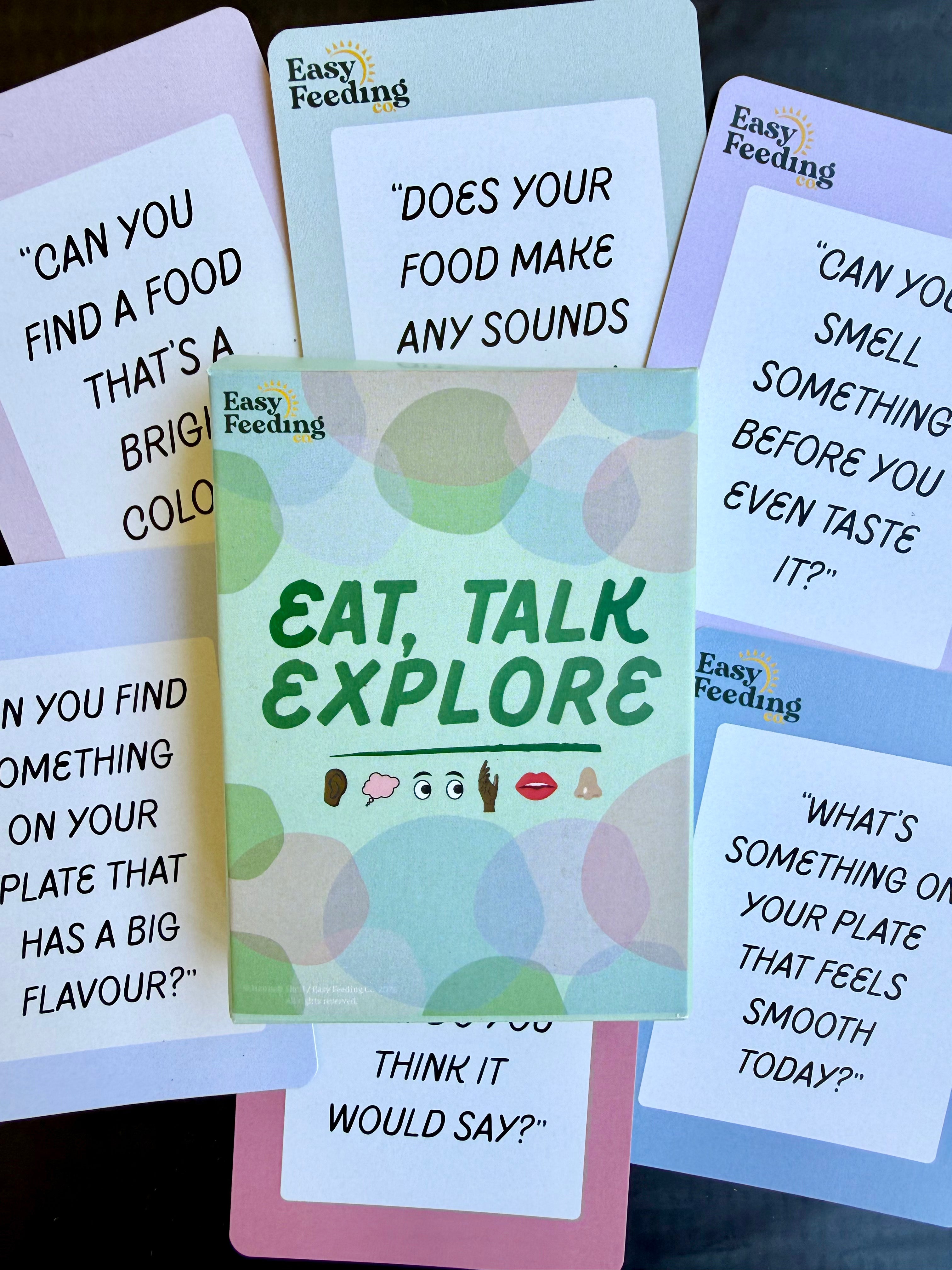 Eat, Talk, Explore - Game Cards