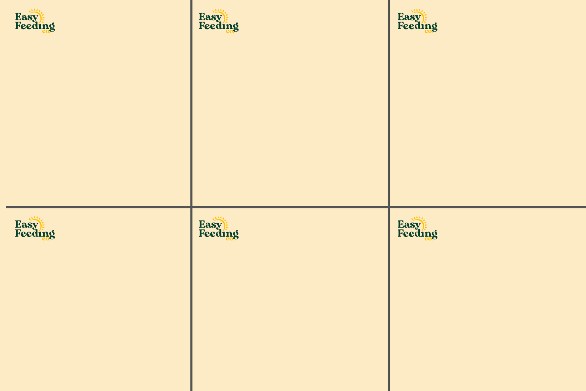 Printable Customisable Lunchbox Cards