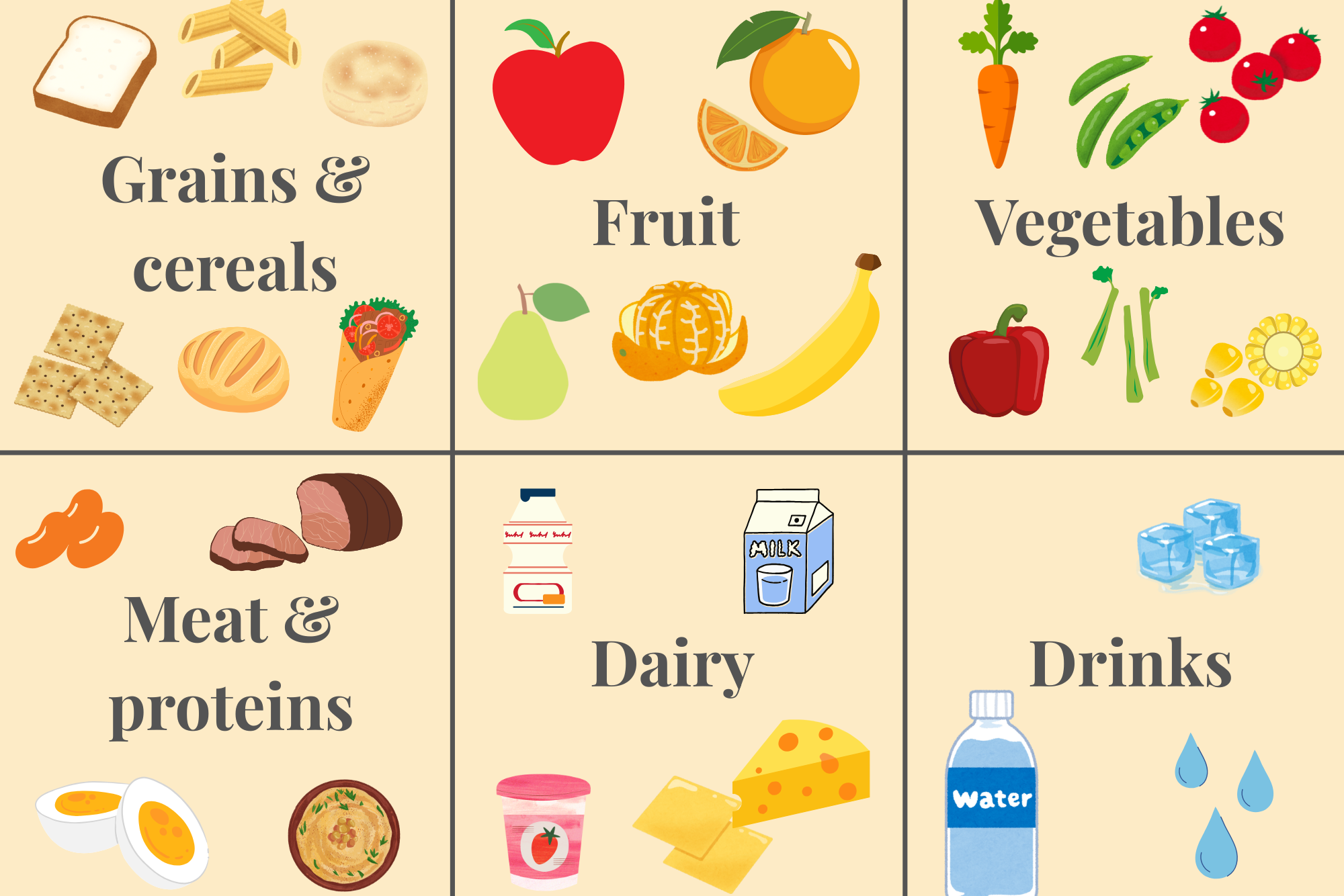 Printable Customisable Lunchbox Cards