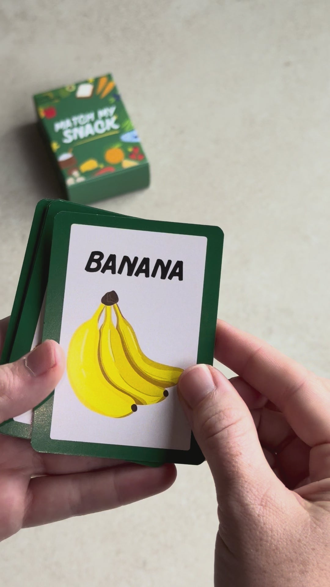 Match My Snack - Card Game